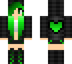 green girl