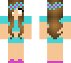 herobrine swim girl