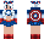 lady america white