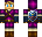 link is purple