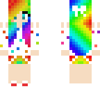 rainbow girl