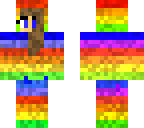 rainbow onesie girl