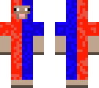 red blue sheep