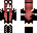 red gothic girl