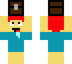 steve holding a chest