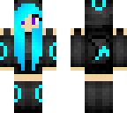 teal umbreon girl