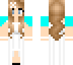 white prom dress