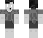 black and white