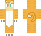 blond cat costume