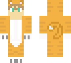 blond cat skin
