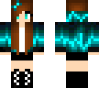 blue dubstep girl