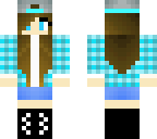 blue girl