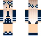 blue girl