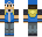 blue pokemon trainer