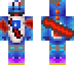 blue yoshi robot