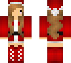 edited christmas girl