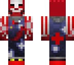 evil clown man