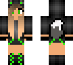 green wolf girl