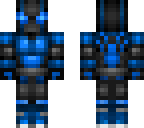 hommbre azul