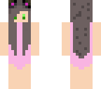 pink swimsuit