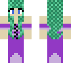 purple dress