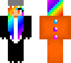 weird dino shark rainbow thing