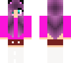 amy with purple hair