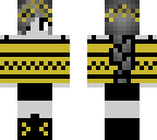 black and gold