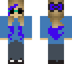 blue and purple