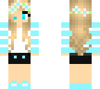 blue girl