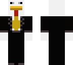 chicken in a suit