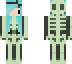 cool skeleton girl edit