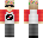 dave strider with a flower crown