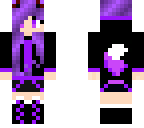 epic purple wolf girl