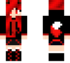 epic red wolf girl