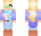 fall blonde girl