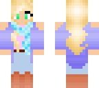 fall blonde girl