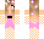 pink girl in leggings