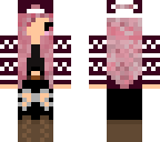 pink hair chibi