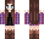 plaid girl