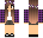 plaid girl