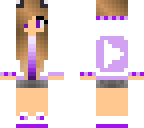 purple cute youtube girl
