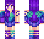 purple girl skin