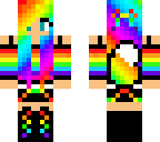 rainbow girl