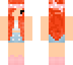 red hair chibi