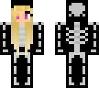 skeleton girl