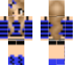 black and blue girl edit