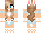 blue bunny girl edit