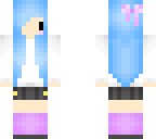 blue hair
