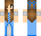 blue medieval girl edit